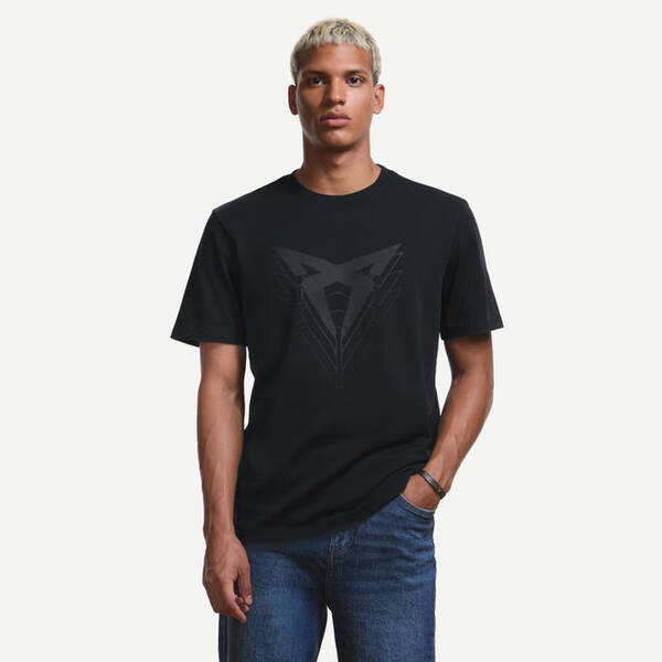CUPRA Big Logo T-shirt Unisex - Schwarz